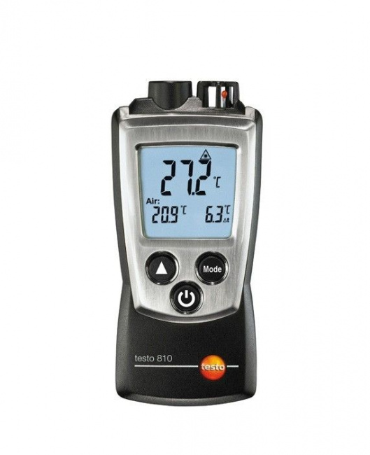 testo 810 - 2-х канальный прибор измерения температуры с ИК-термометром - фото