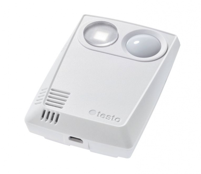testo 160 THL - WiFi-логгер данных с интегрированными сенсорами температуры, влажности, освещённости и УФ-излучения - фото2