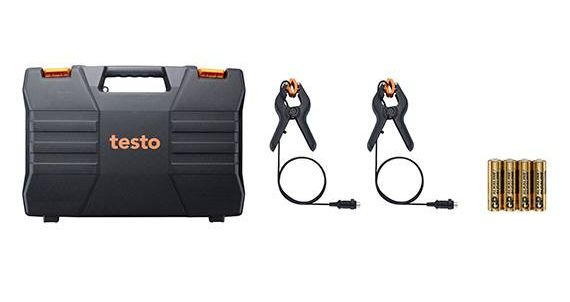 testo 550, цифровой 2-х ходовой коллектор вкл. два зажимных датчика температуры, транспортировочный кейс и приложение (может быть загружено) - фото8