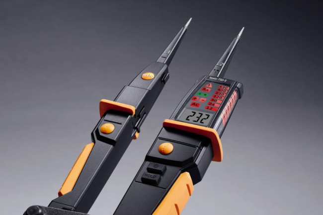 testo 750-3, тестер напряжения,вкл. защитный чехол для измерительных щупов, колпачки для измерительных щупов - фото7