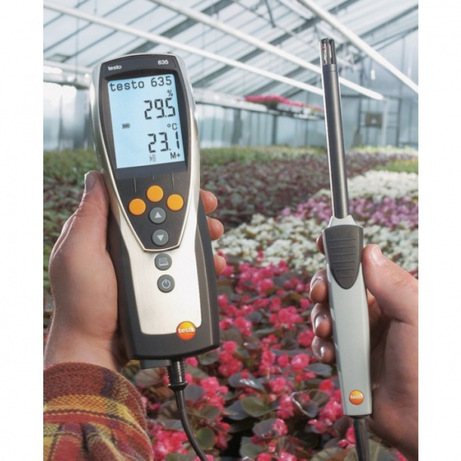 testo 635-1, прибор для измерения влажности и температуры - фото4
