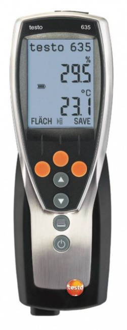 testo 635-1, прибор для измерения влажности и температуры