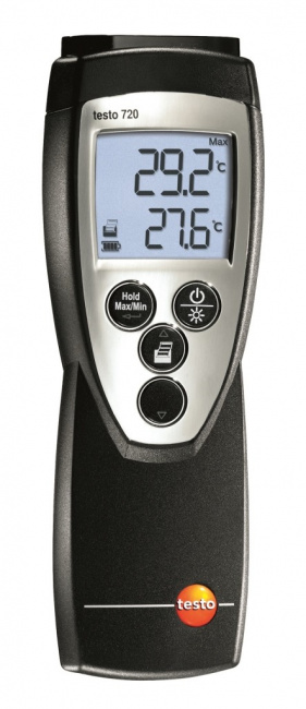 testo 720 - 1-канальный термометр для высокоточных лабораторных и промышленных измерений - фото
