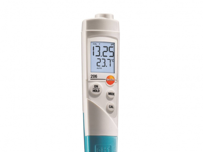 Стартовый набор testo 206-pH1 - прибор для измерения pH / температуры жидкостей - фото