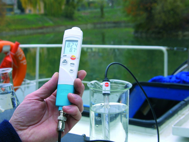 testo 206-pH2, pH-метр для измерения pH/температуры в полутвердых субстанциях, вкл. защитный колпачок с гелем для хранения, чехол TopSafe - фото4