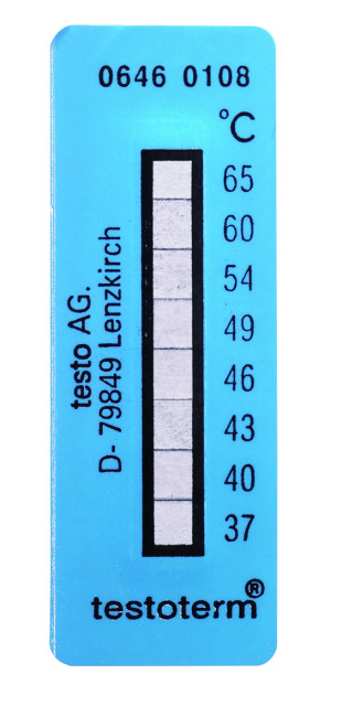 Термоиндикаторы - измерительный диапазон +116 … +154 °C (10 шт.) - фото