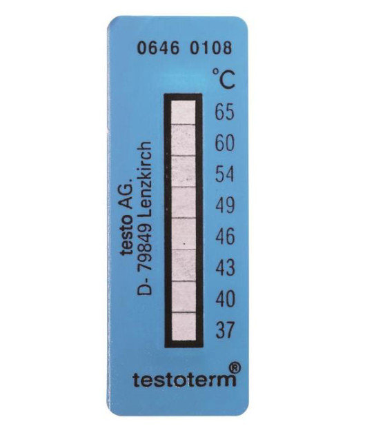 Термоиндикаторы - измерительный диапазон +37 … +65 °C
