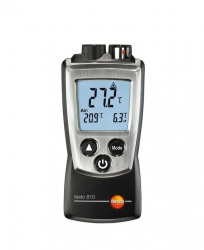 testo 810 - 2-х канальный прибор измерения температуры с ИК-термометром - фото
