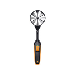 Высокоточный зонд-крыльчатка (Ø 100 мм, цифровой) - с Bluetooth®, включая датчик температуры - фото